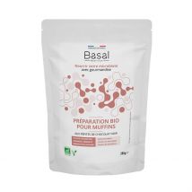 Basal Nutrition - Préparation Bio Pour Muffins Aux Pépites De Chocolat - 3 Sachets - Minceur