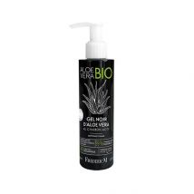 Nettoyant visage gel noir d'aloé Véra au Charbon Fréderic M 190ml