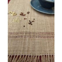 Natural Ethics - Chemin De Table 100% Fibre D'Ortie - Décoration