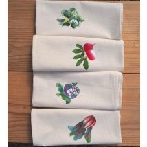 Boutik'asa - Torchons Soga "collection Légumes" - Linge de table