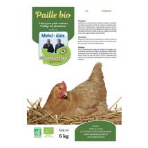 Degustonfoin - Paille Bio Carton 5 Kg - Jardin & Bricolage