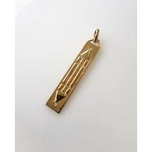 Pendentif L’Atlante plaqué or