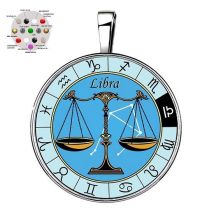 Bio-energy - Pendentif Balance Argenté 15 En 1 - Bijoux bien-être