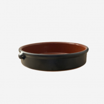 Bloumi - Plat À Four Céramique Noir - Assiettes & plats