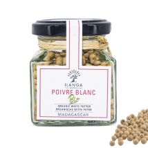 Ilanga Nature - Poivre Blanc Bio 65g - Epices & condiments