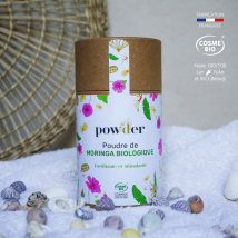 Powder - Masques Cheveux Bio - Poudre Ayurvédique De Moringa Bio I Stimuler La Pousse Des Cheveux - Shampoings bio & naturels