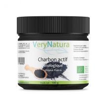 Very Natura - Charbon Actif Biologique Français En Poudre - Digestion