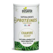 Biosavor - Protéine De Chanvre Bio En Poudre - 400g - Fabriqué En France - - Produits sans lactose