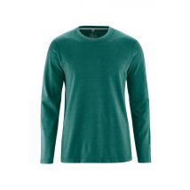 Pieds Nus Sur La Terre - Pull Homme En Chanvre Et Coton Coloris Vert (spruce) - Mode prêt à porter Homme