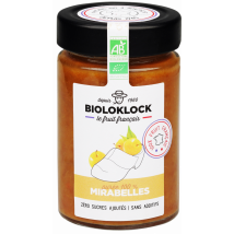 Bioloklock - Purée De Mirabelles - 200g - Compotes & Purées de fruits en conserve