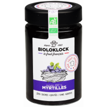 Bioloklock - Purée De Myrtilles - 190g - Compotes & Purées de fruits en conserve