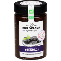 Bioloklock - Purée De Pruneaux - 210g - Compotes & Purées de fruits en conserve