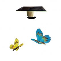 La Boutique Solaire - Papillon Solaire Double Suspendu 8 Cm - Loisirs créatifs
