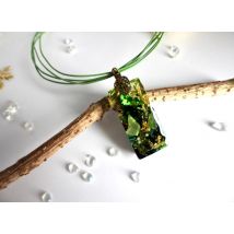 Pendentif orgonite rectangle Humanité