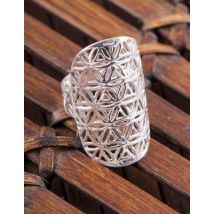 Bague Argent massive oval