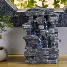 Zen'light - Fontaine D'Intérieur Déco Nature Grand Canyon Avec Eclairage Led - Objets de décoration