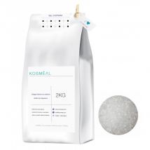 Kosméal - Sel D'Epsom - 2kg - Emballage Écologique En Papier Kraft Blanc - Accessoires bain & toilette