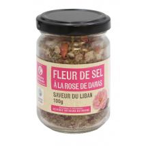 Artisans Du Monde - Fleur De Sel A La Rose 100g - Epices & condiments