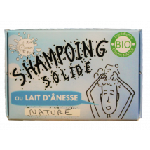 Shampoing solide au lait d'ânesse - Nature