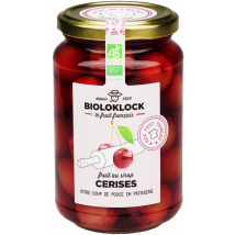 Bioloklock - Cerises Au Sirop - 400g - Fruits appertisés