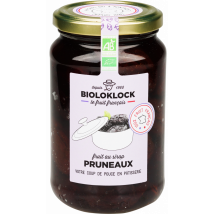 Bioloklock - Pruneaux Au Sirop - 400g - Fruits appertisés