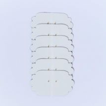 Jeux de 6 électrodes SKEEN PATCH Visage Dentelées