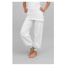 Pantalon de yoga "Sohang" de "Breathe of Fire" blanc