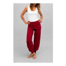 Pantalon de yoga "Sohang" de "Breathe of Fire" bordeaux