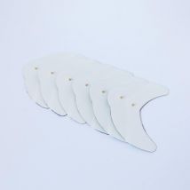 Jeux de 6 Electrodes demi-lune SKEEN PATCH Visage