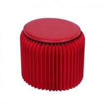 Stooly - Tabouret Pliable 28 Cm Rouge - Mobilier écologique