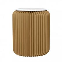 Stooly - Tabouret Pliable 42 Cm Marron - Mobilier écologique