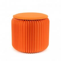 Stooly - Tabouret Pliable 28 Cm Orange St-germain - Mobilier écologique