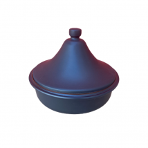 Bloumi - Tajine Céramique Noire - Assiettes & plats