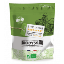 Biodyssée - Thé Noir Breakfast De Ceylan Bio Vrac - 1kg - Thés
