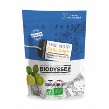 Biodyssée - Thé Noir Earl Grey Bio - 100g - Thés