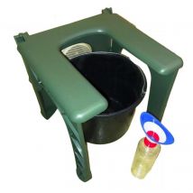 Toilette sèche pliable avec Urinette