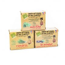Le Tonique 3 savons 140G Menthe Mineur Romarin