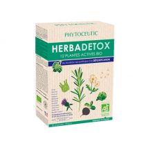 Phytoceutic - Herbadetox Bio Aux 12 Plantes Actives - 20 Ampoules