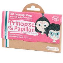 Manganese - Kit De Maquillage Bio Enfant - Princesse Et Papillon - 3 Couleurs - Maquillage