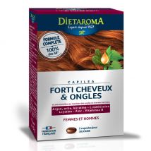 Dietaroma - Capilea - Forti Cheveux et Ongles - 60 capsules - Complément alimentaire - Allergies
