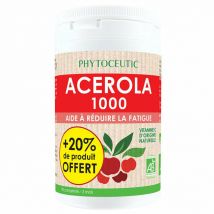 Phytoceutic - Acérola 1000mg Bio - 75 Comprimés + 20% Offert
