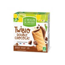 Le Moulin Du Pivert - Biscuits Twibio Double Chocolat Au Lait Bio & Équitable
