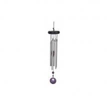 Carillon à vent chakras améthyste