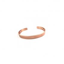 Bracelet cuivre homme lisse vivre mieux