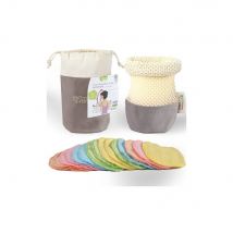 Les Tendances D'Emma - Kit Éco Belle Trousse + : 20 Carrés Démaquillants Lavables En - Ingrédients cosmétiques