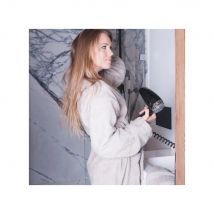 Rekinke - Peignoir En Tissu Éponge Taille S/m Beige Gots Et Vegan - Balnéothérapie