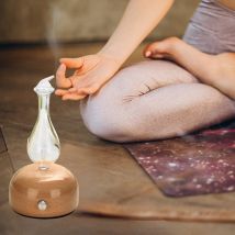 Zen'arôme - Diffuseur D'Huile Essentielle Par Nébulisation En Bois Aurora