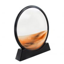 Zen'light - Cadre Sahara 3d 18cm Paysage De Sable Coloré En Mouvement