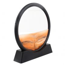 Zen'light - Cadre Sahara 3d 25cm Paysage De Sable Coloré En Mouvement