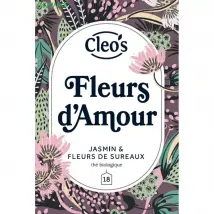 Rekinke - Infusion Fleurs D'Amours 18 Sachets Cleo's Bio - Thés